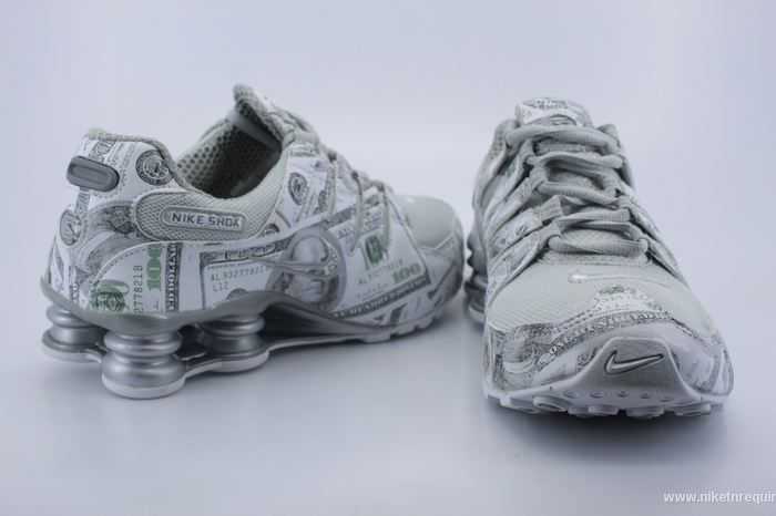 argentes et gris chaussures shox nz (1)